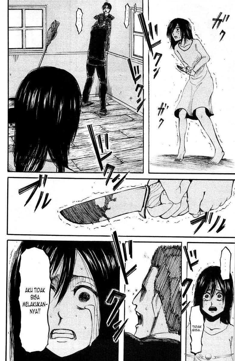 Shingeki no Kyojin — Chapter 6, halaman 22