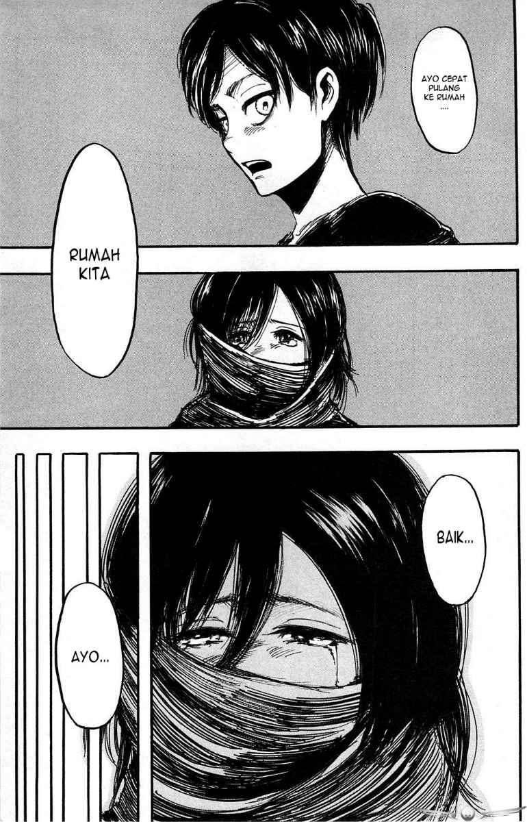 Shingeki no Kyojin — Chapter 6, halaman 33