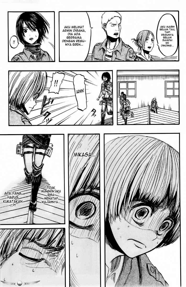 Shingeki no Kyojin — Chapter 7, halaman 13