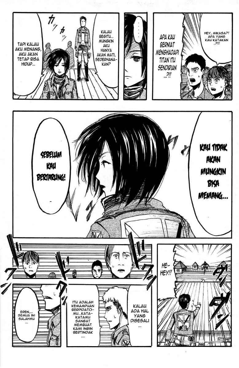 Shingeki no Kyojin — Chapter 7, halaman 19