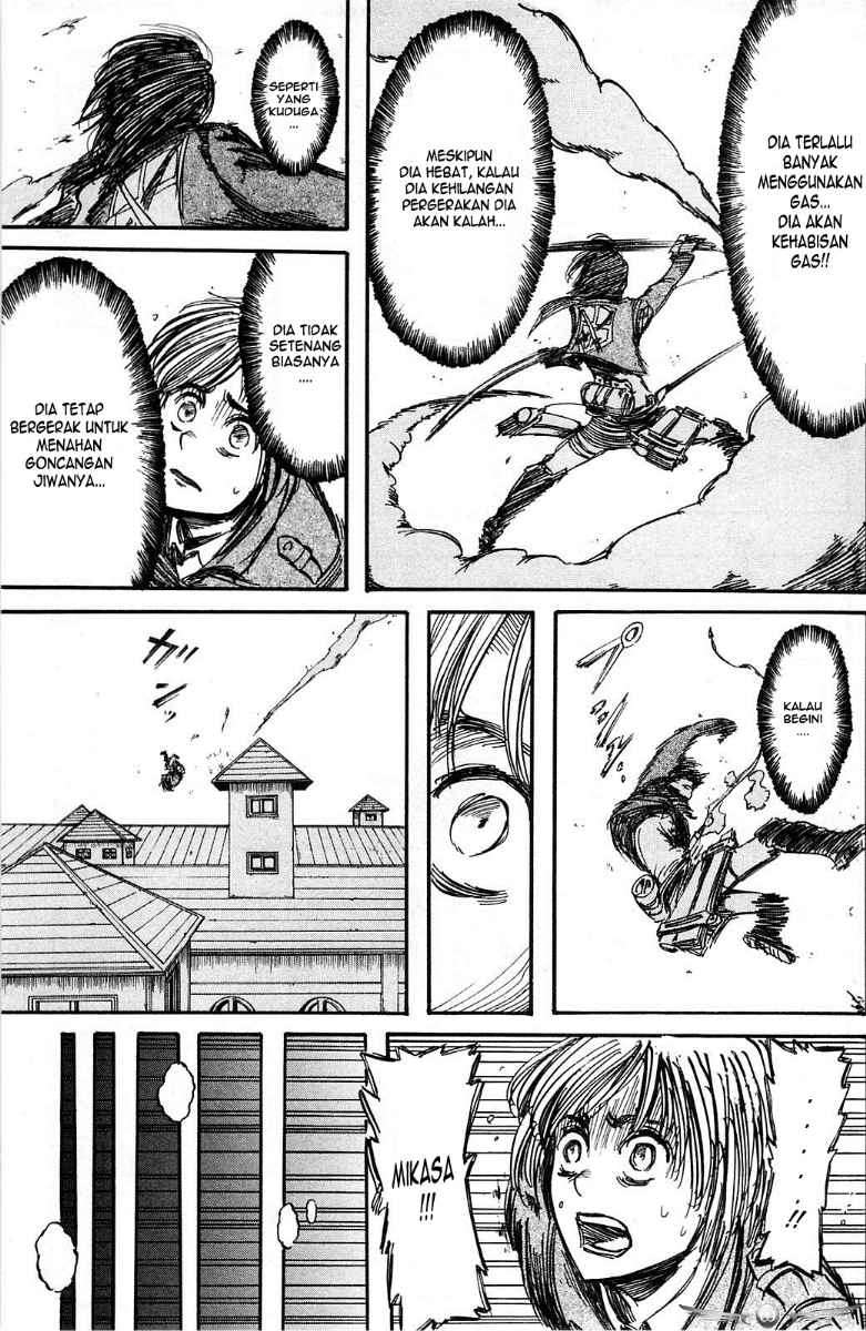 Shingeki no Kyojin — Chapter 7, halaman 23