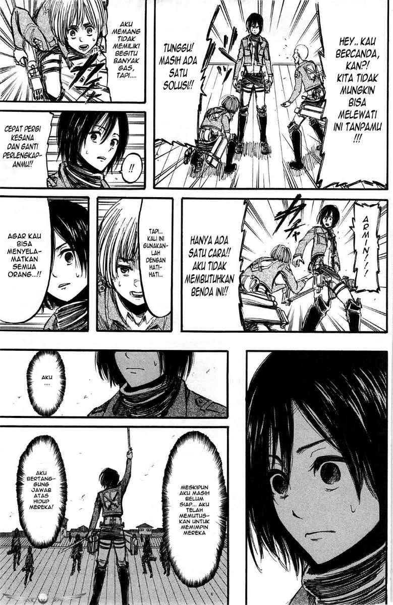 Shingeki no Kyojin — Chapter 8, halaman 15