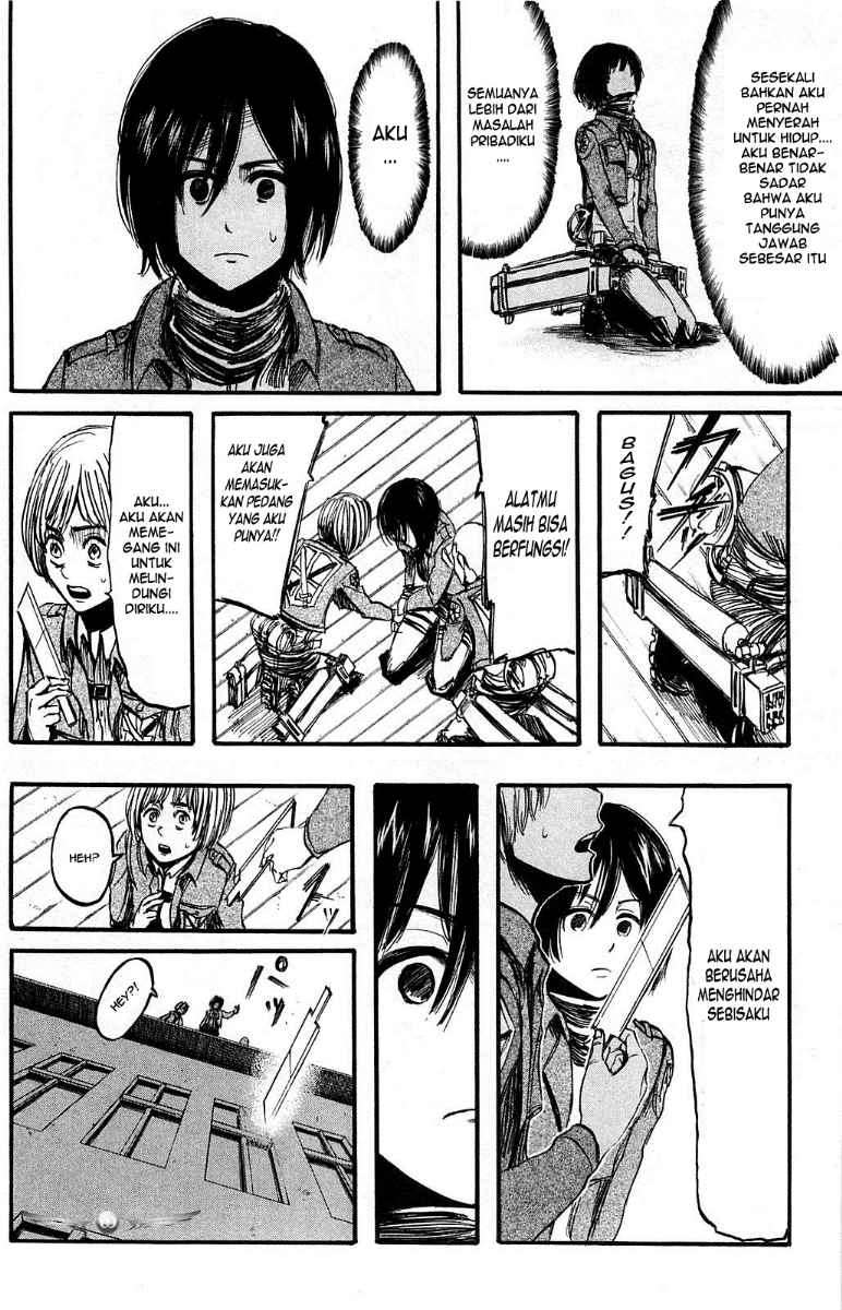 Shingeki no Kyojin — Chapter 8, halaman 16