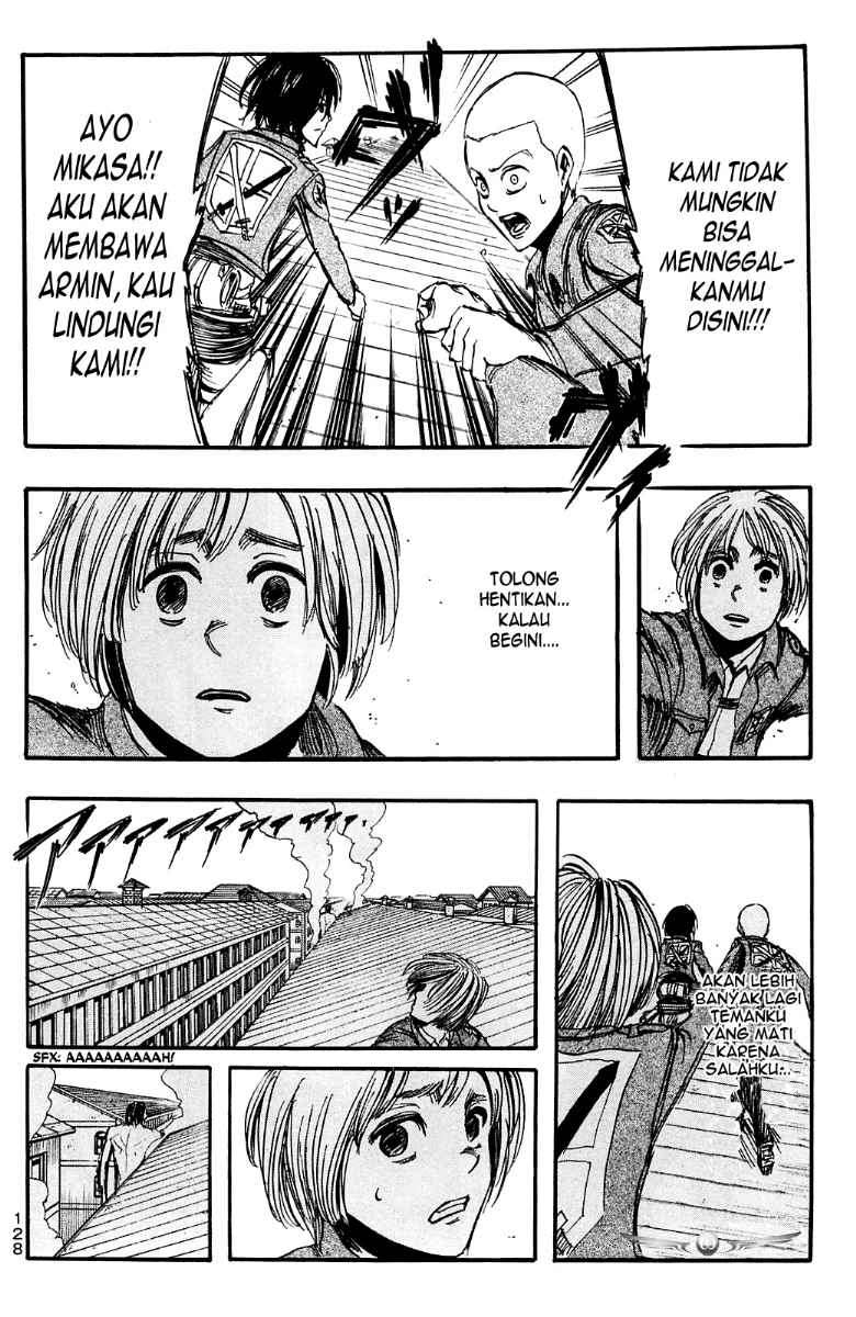 Shingeki no Kyojin — Chapter 8, halaman 18