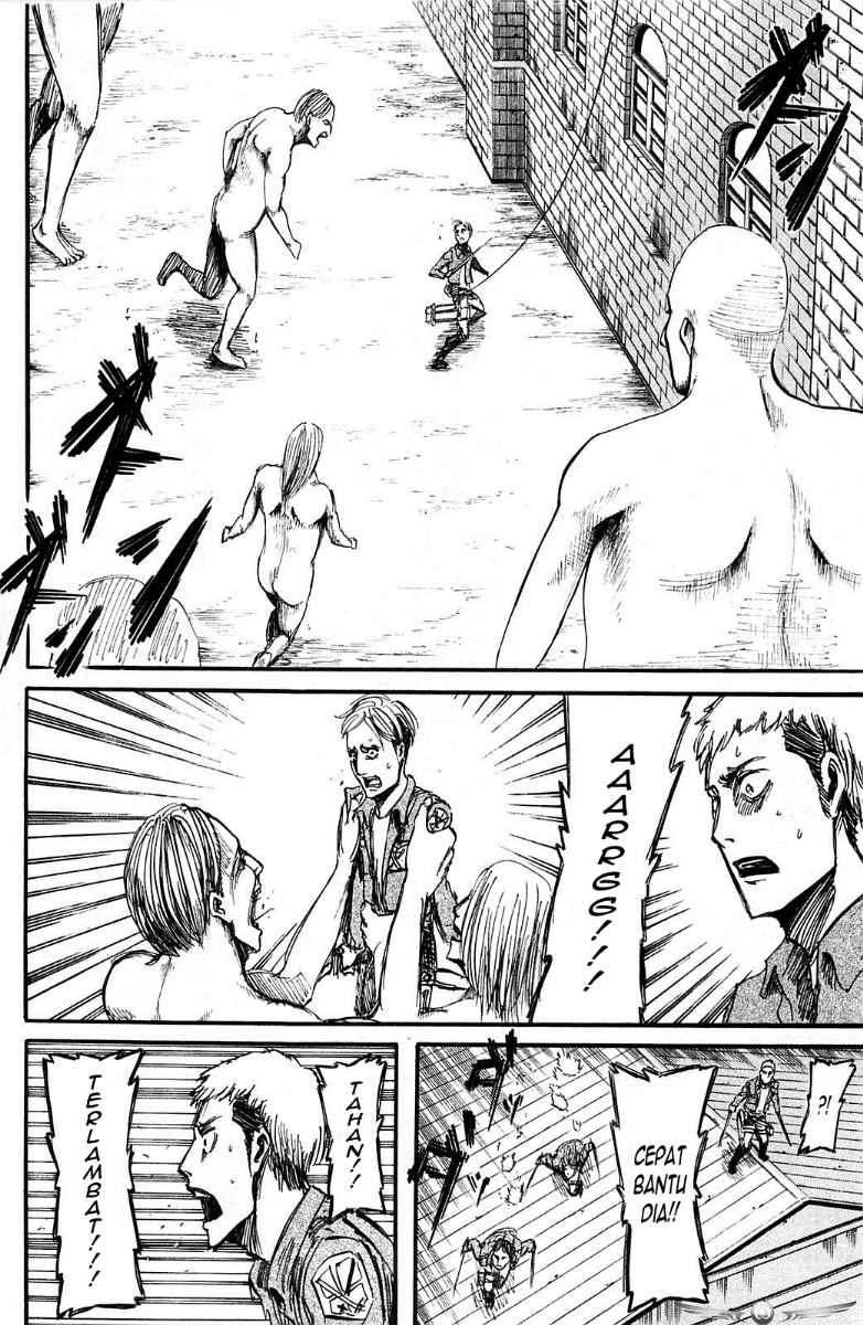Shingeki no Kyojin — Chapter 8, halaman 22