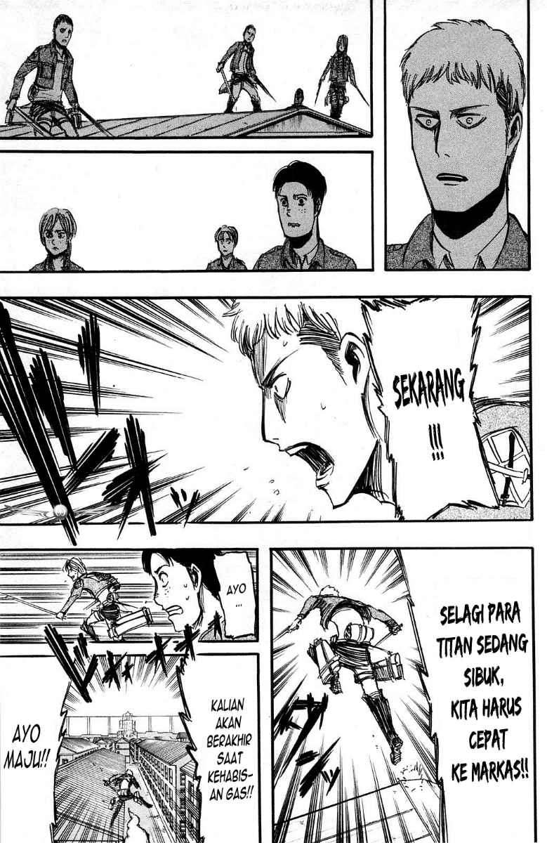 Shingeki no Kyojin — Chapter 8, halaman 25