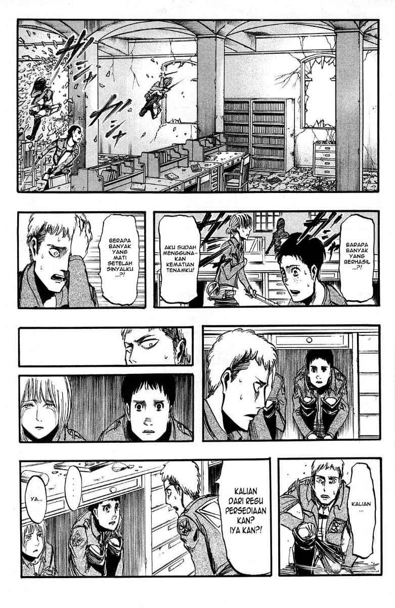 Shingeki no Kyojin — Chapter 8, halaman 29