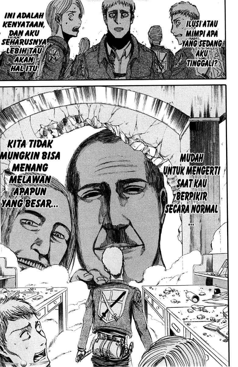 Shingeki no Kyojin — Chapter 8, halaman 33