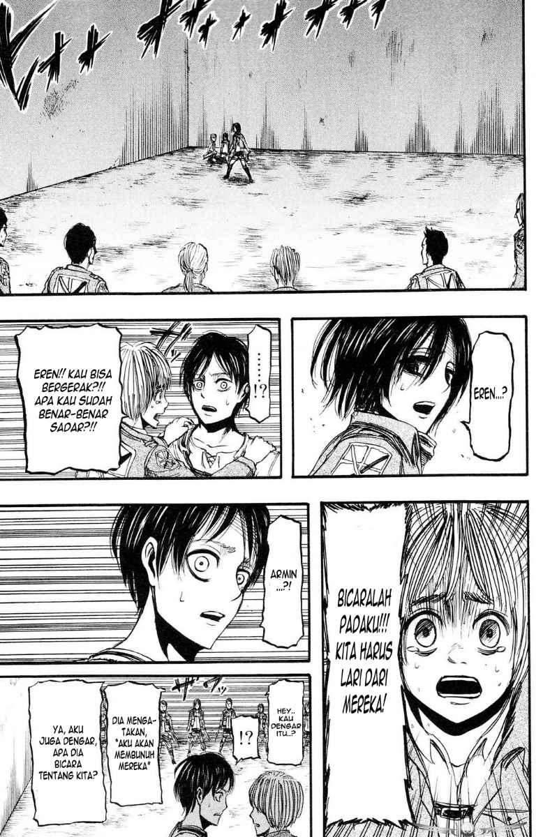 Shingeki no Kyojin — Chapter 10, halaman 22