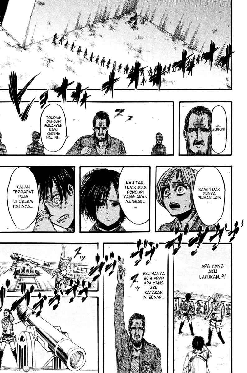 Shingeki no Kyojin — Chapter 10, halaman 32