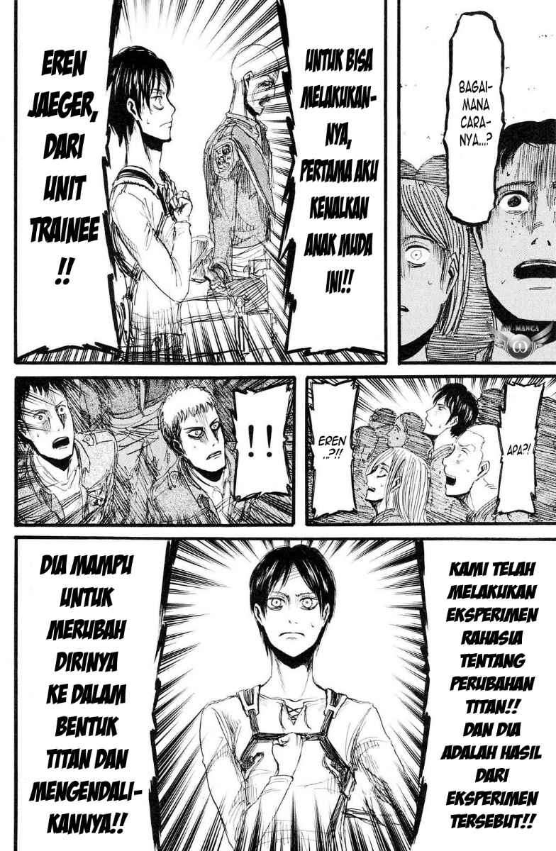 Shingeki no Kyojin — Chapter 12, halaman 22