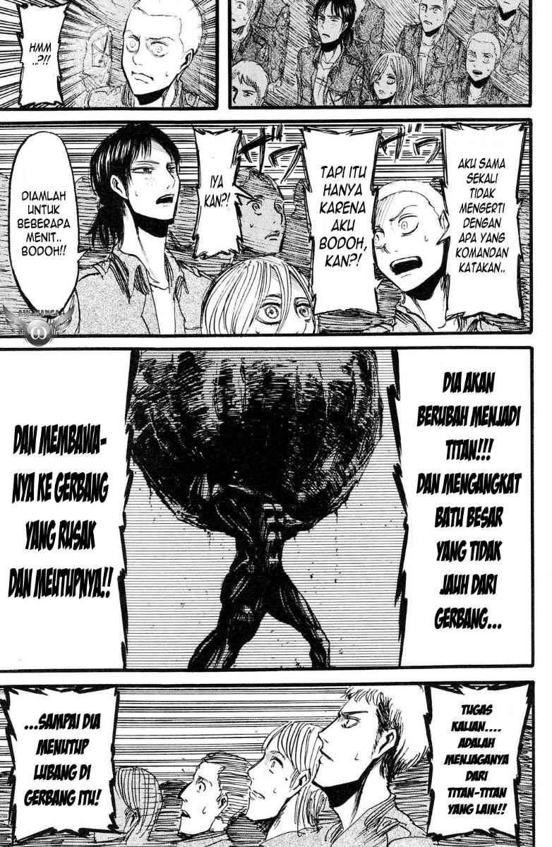 Shingeki no Kyojin — Chapter 12, halaman 23
