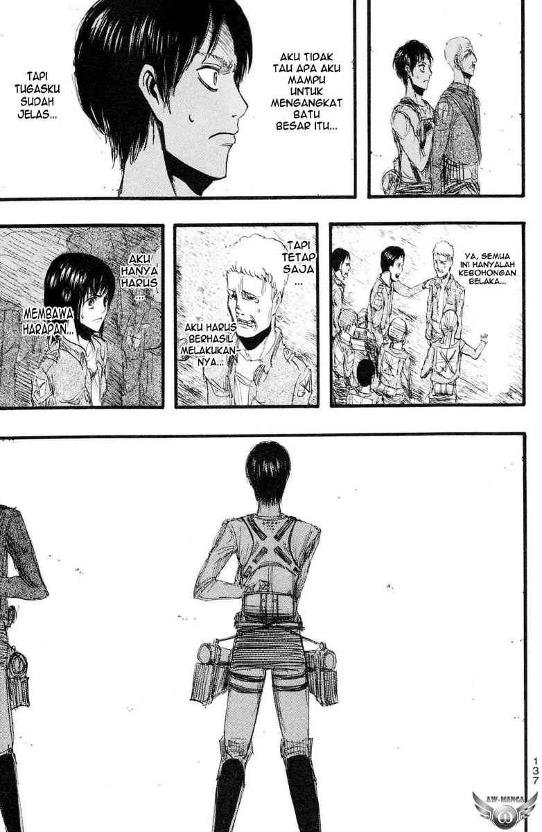 Shingeki no Kyojin — Chapter 12, halaman 31