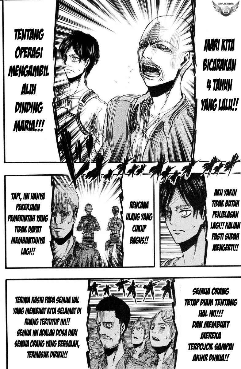 Shingeki no Kyojin — Chapter 12, halaman 32