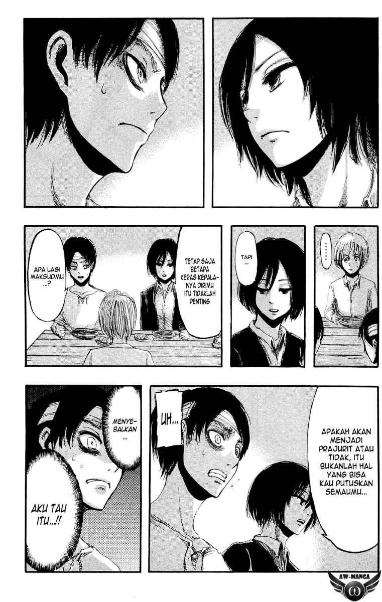 Shingeki no Kyojin — Chapter 16, halaman 12
