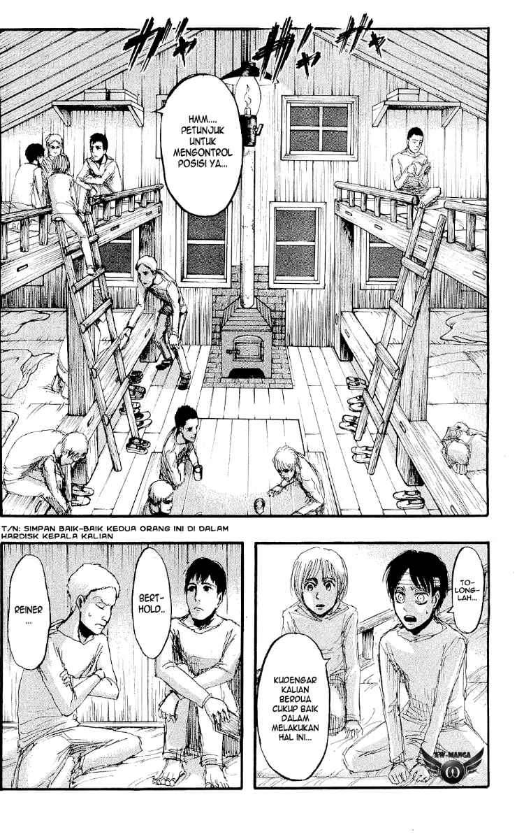 Shingeki no Kyojin — Chapter 16, halaman 17