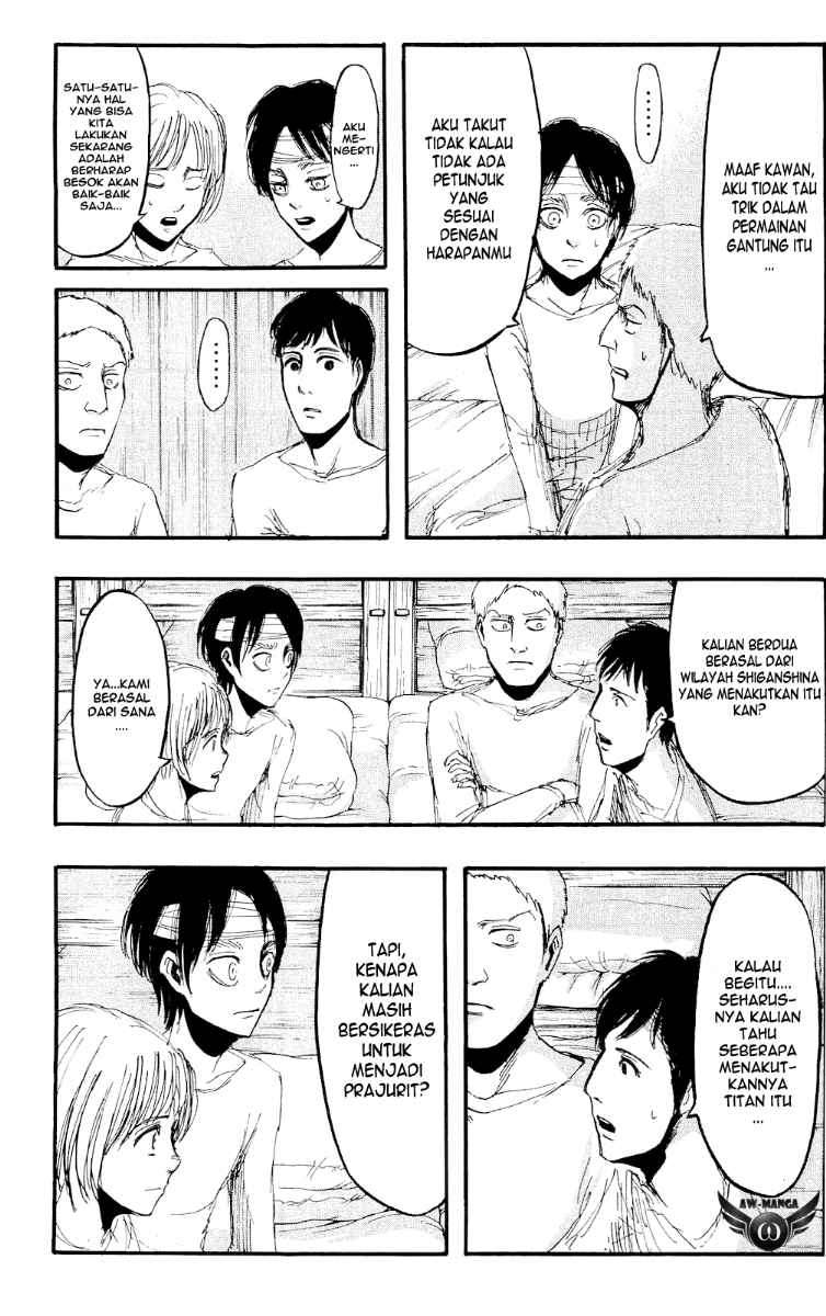 Shingeki no Kyojin — Chapter 16, halaman 18