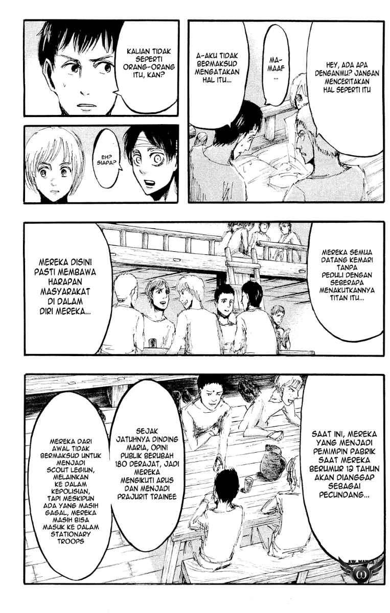 Shingeki no Kyojin — Chapter 16, halaman 22