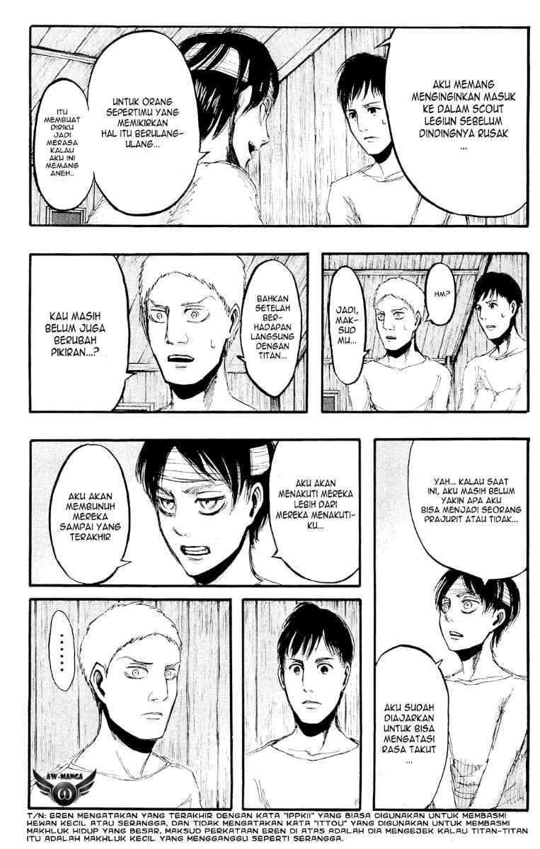 Shingeki no Kyojin — Chapter 16, halaman 24