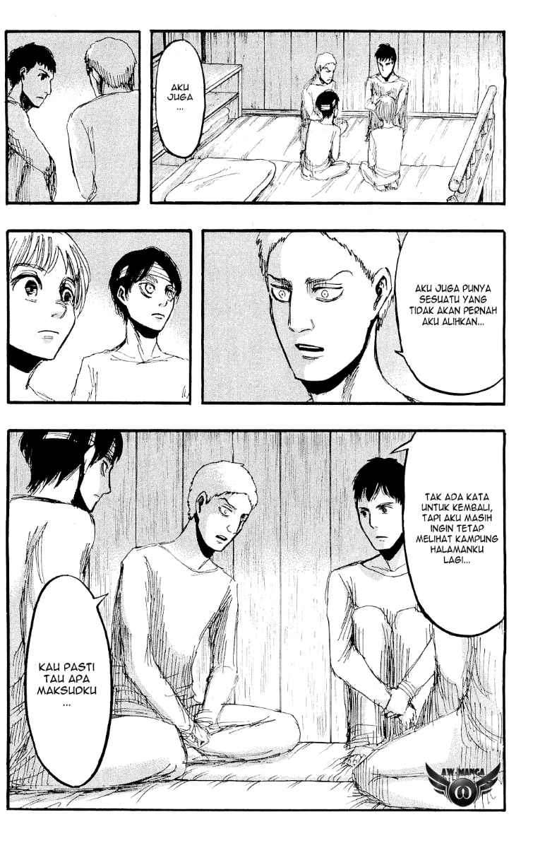 Shingeki no Kyojin — Chapter 16, halaman 25