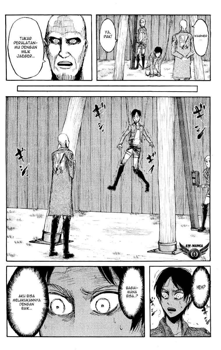 Shingeki no Kyojin — Chapter 16, halaman 33