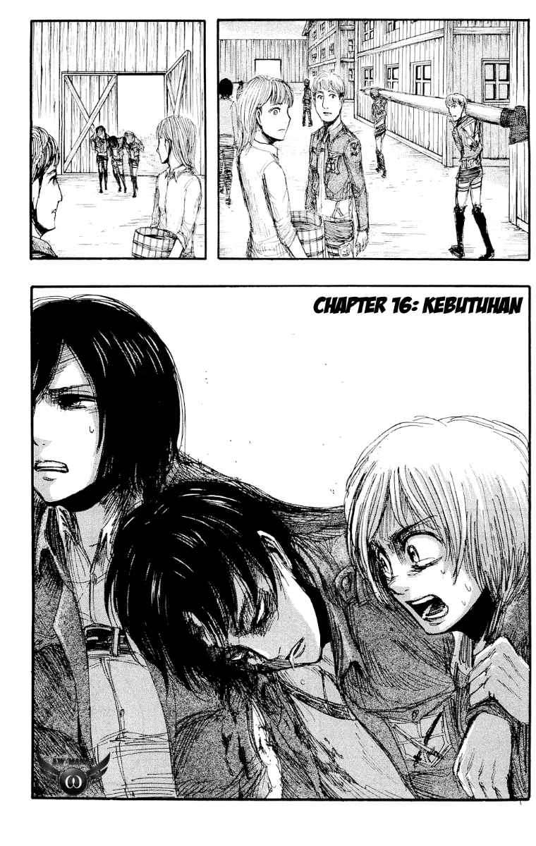 Shingeki no Kyojin — Chapter 16, halaman 8