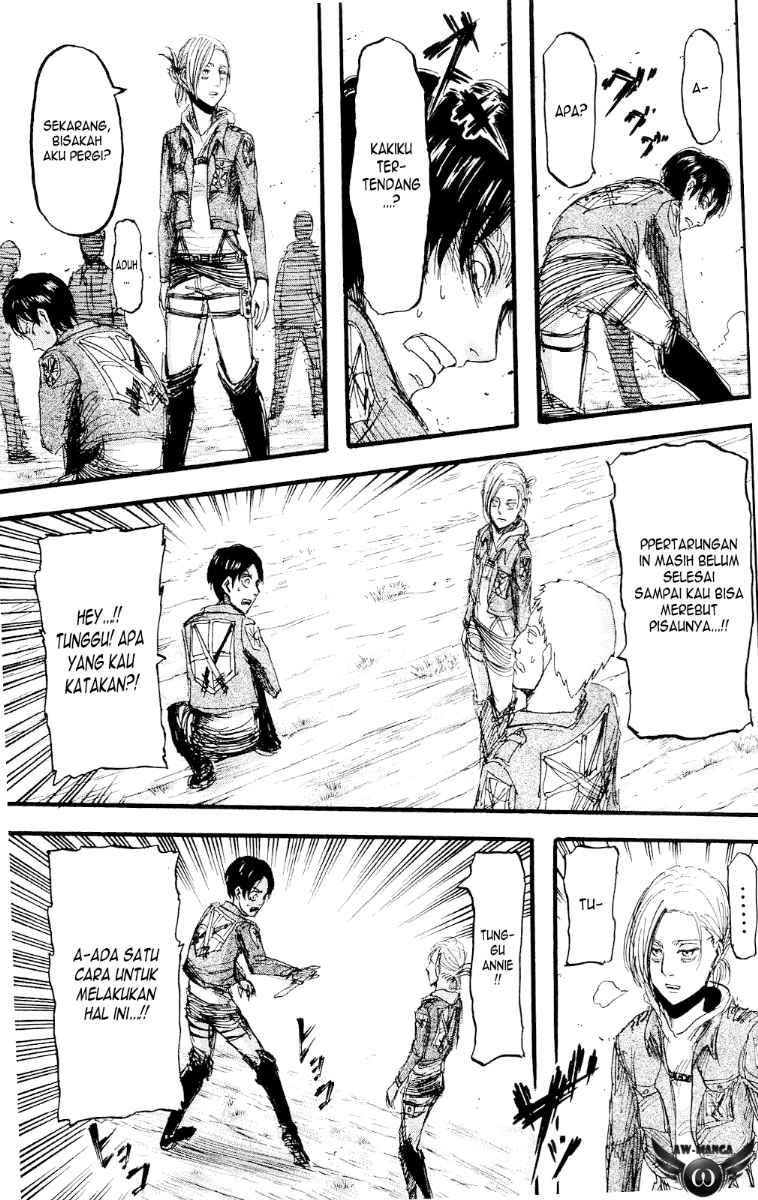 Shingeki no Kyojin — Chapter 17, halaman 17