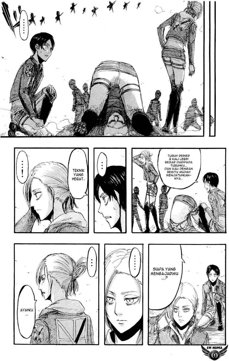 Shingeki no Kyojin — Chapter 17, halaman 21