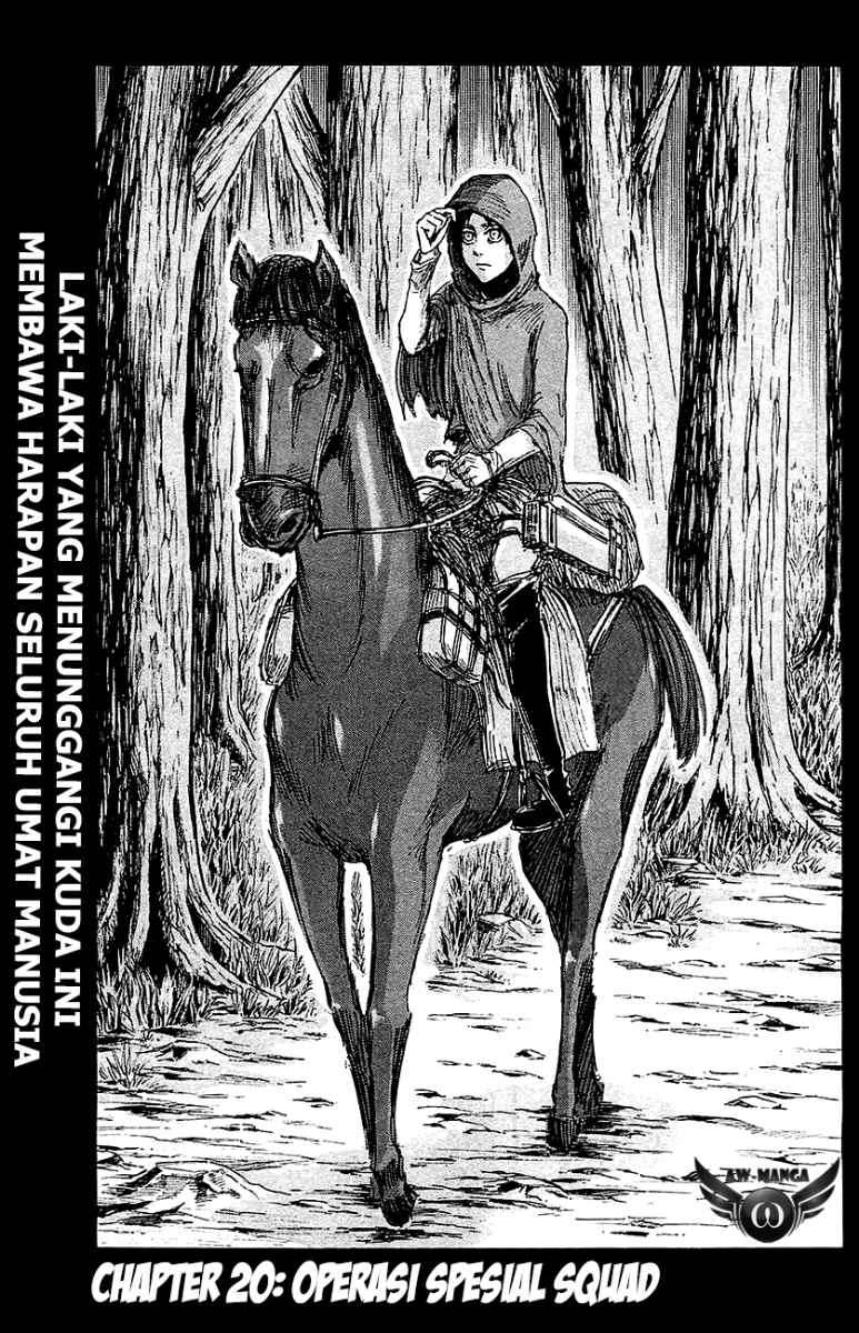 Shingeki no Kyojin — Chapter 20, halaman 3
