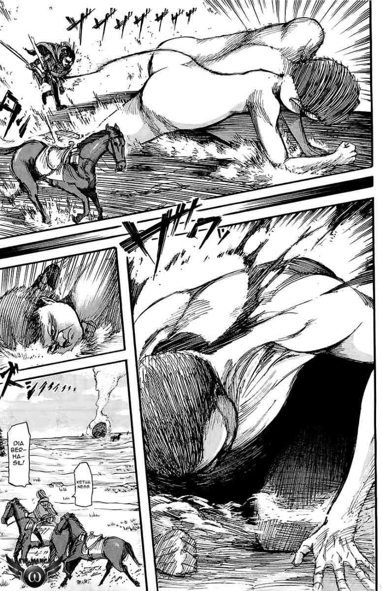 Shingeki no Kyojin — Chapter 22, halaman 32