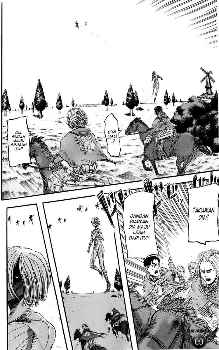 Shingeki no Kyojin — Chapter 24, halaman 32