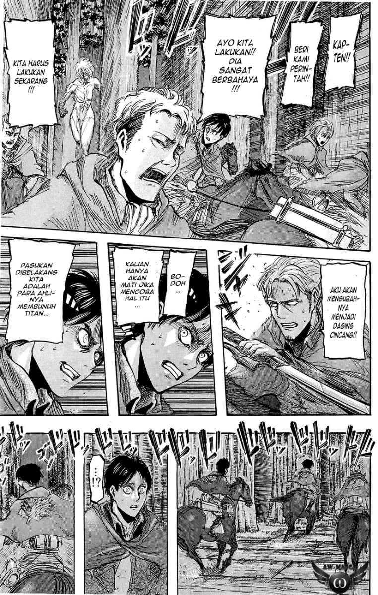 Shingeki no Kyojin — Chapter 25, halaman 17