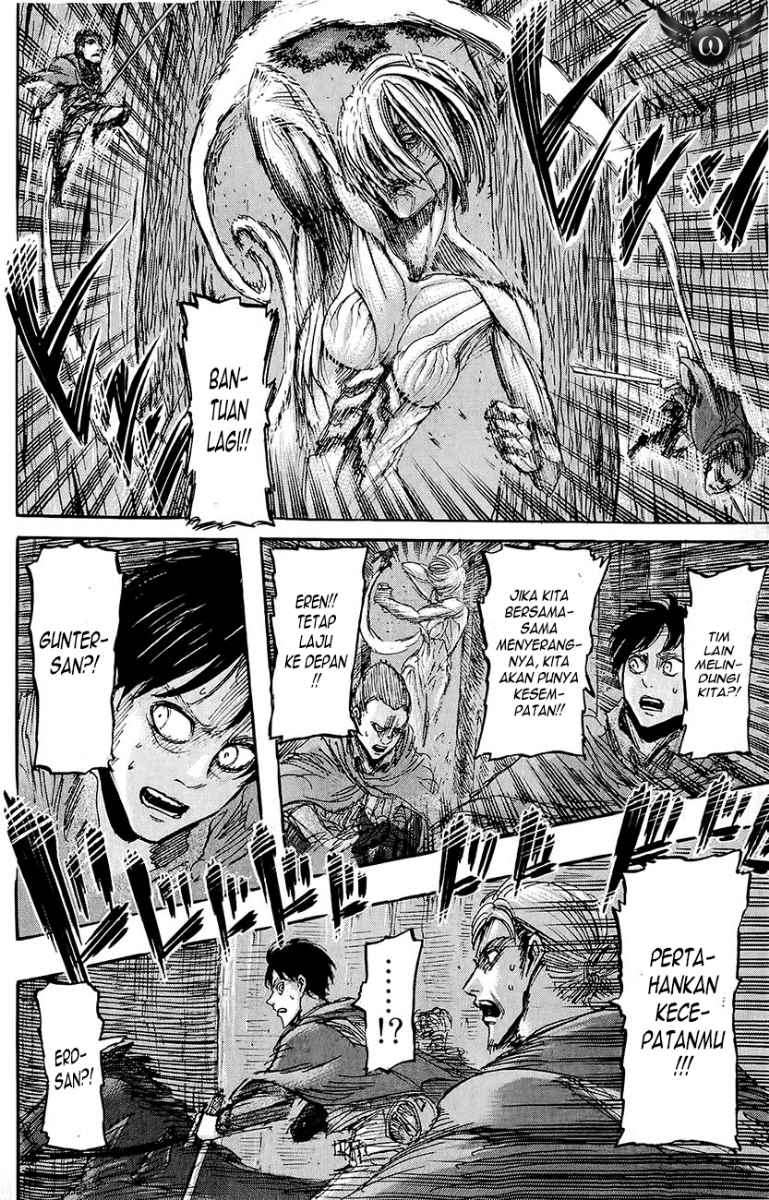 Shingeki no Kyojin — Chapter 25, halaman 22