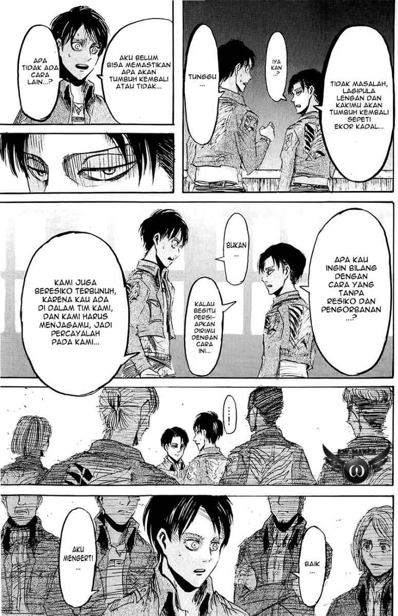 Shingeki no Kyojin — Chapter 25, halaman 33
