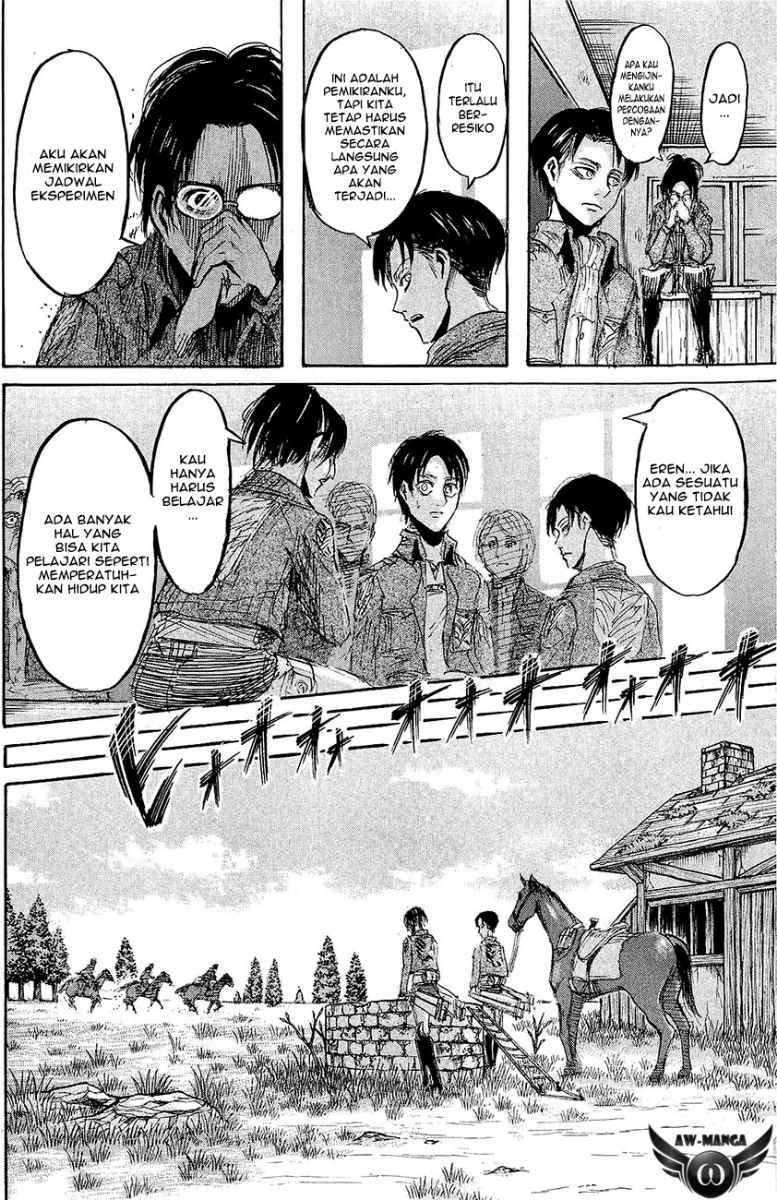 Shingeki no Kyojin — Chapter 25, halaman 34