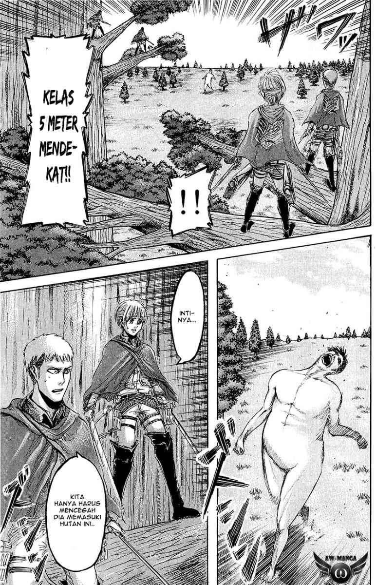 Shingeki no Kyojin — Chapter 25, halaman 6