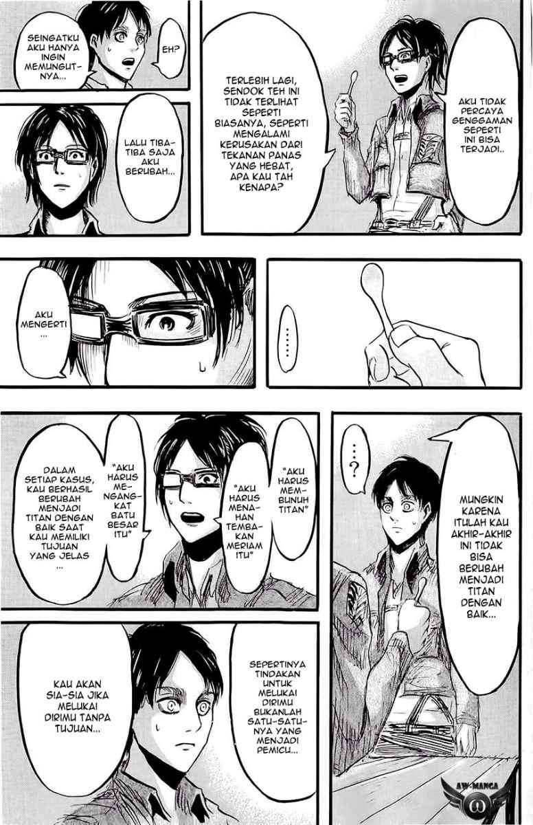 Shingeki no Kyojin — Chapter 26, halaman 17