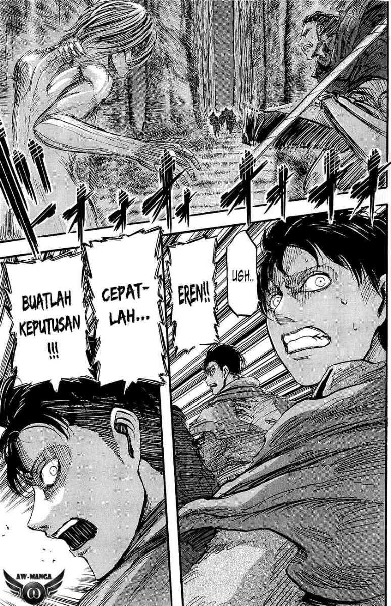 Shingeki no Kyojin — Chapter 26, halaman 23