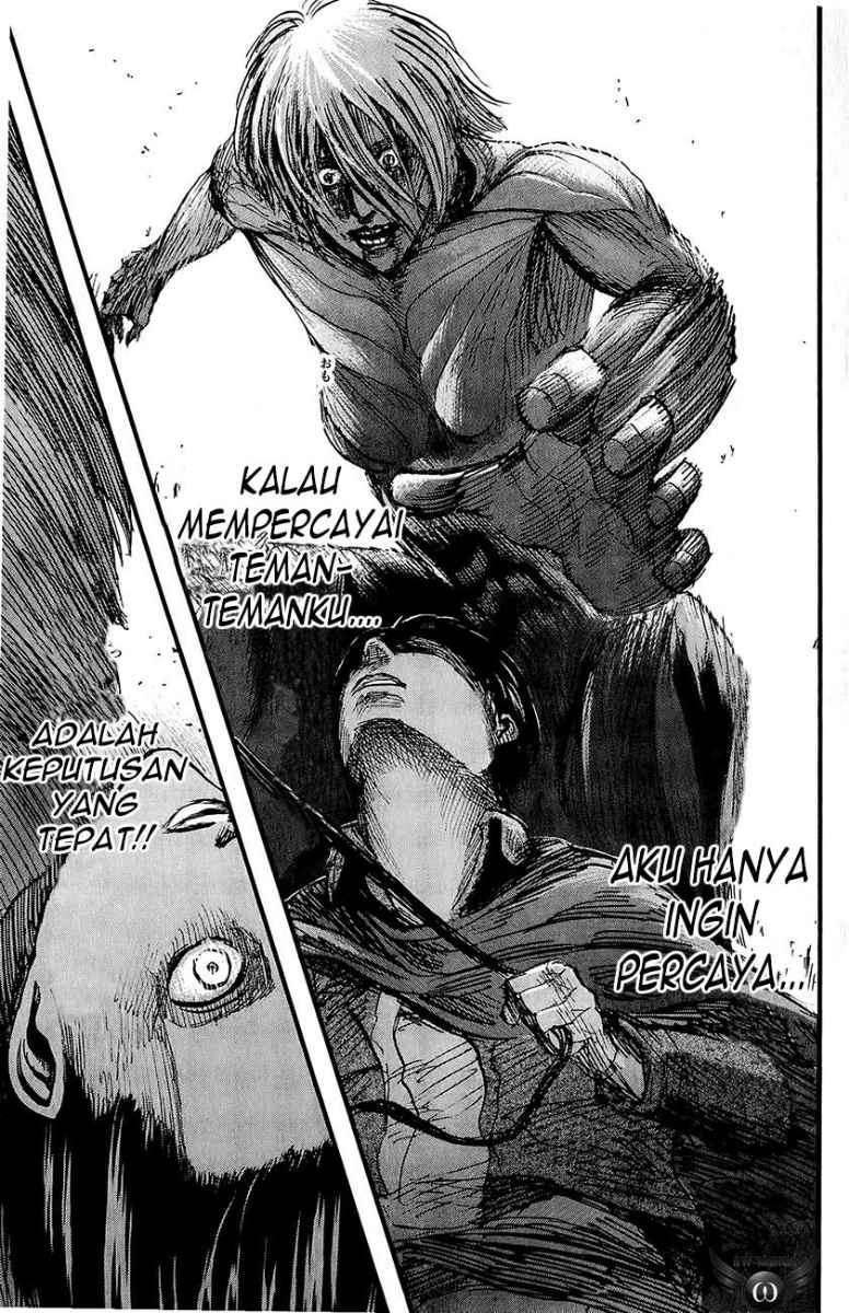 Shingeki no Kyojin — Chapter 26, halaman 33