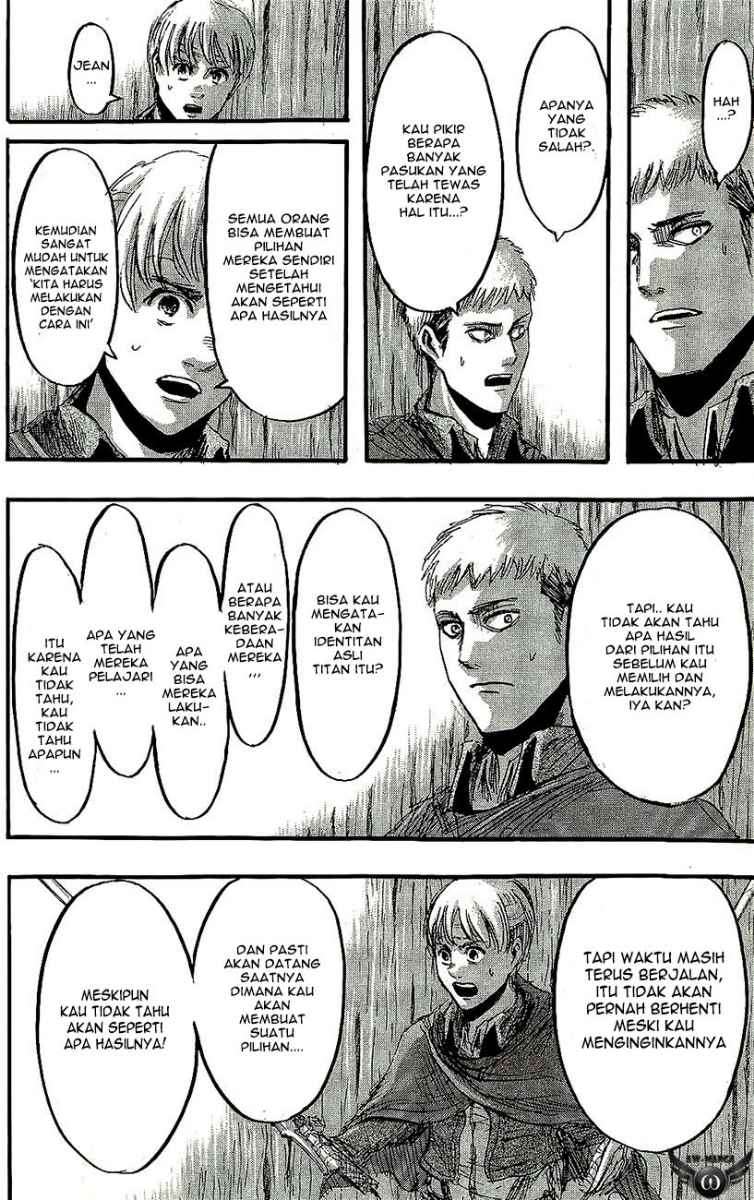 Shingeki no Kyojin — Chapter 27, halaman 17