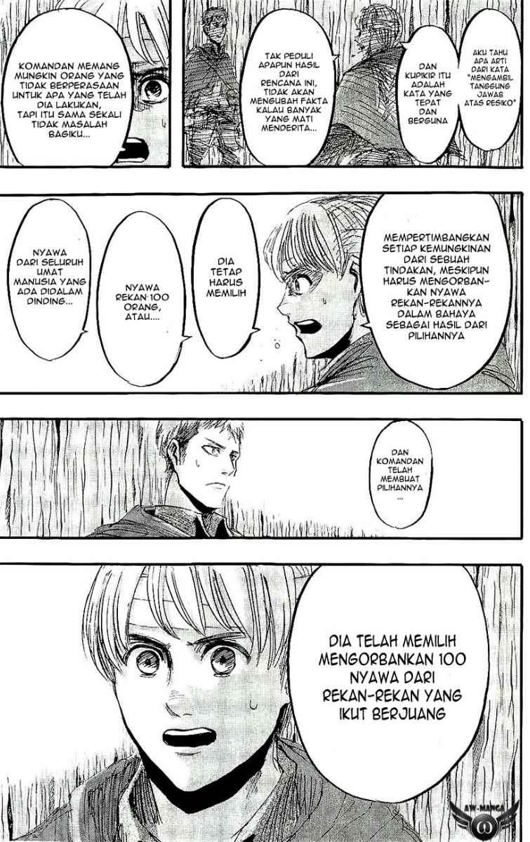 Shingeki no Kyojin — Chapter 27, halaman 18
