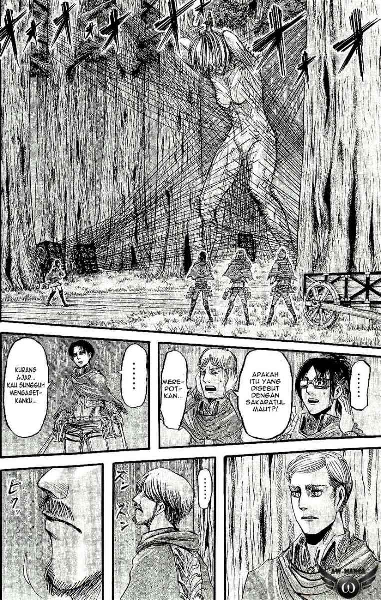 Shingeki no Kyojin — Chapter 27, halaman 33