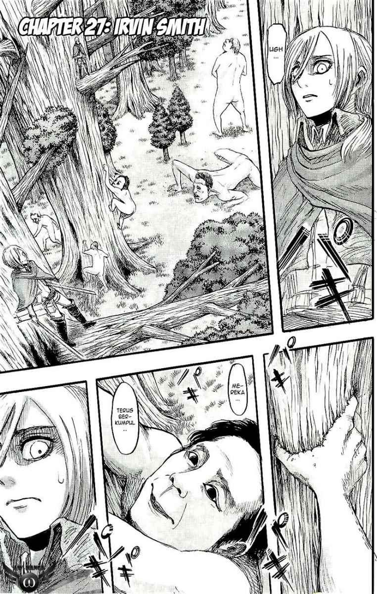 Shingeki no Kyojin — Chapter 27, halaman 4