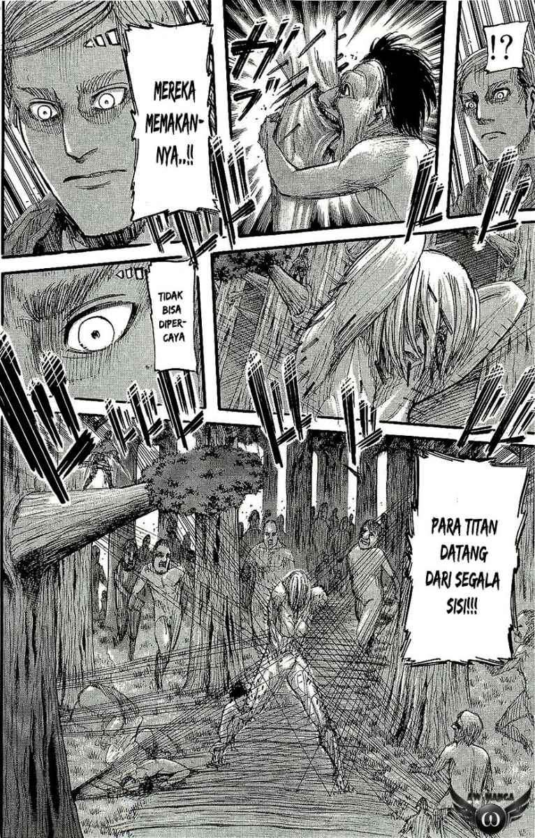 Shingeki no Kyojin — Chapter 27, halaman 43