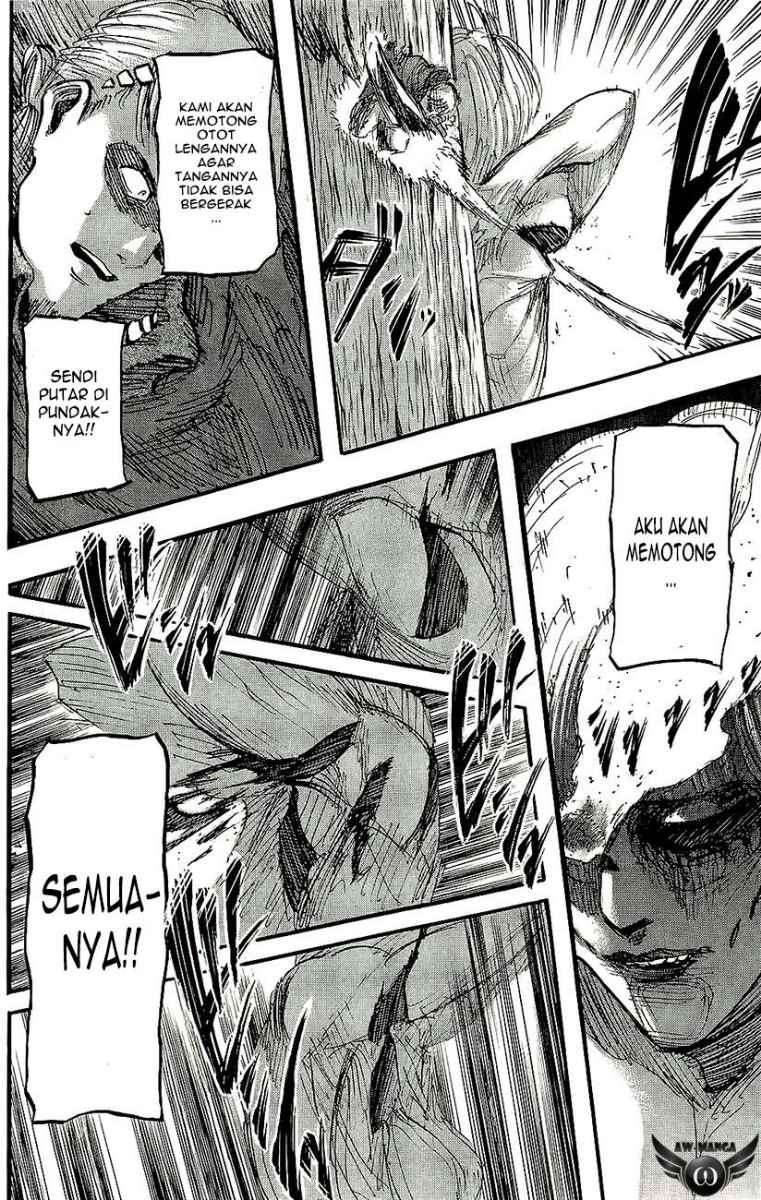 Shingeki no Kyojin — Chapter 28, halaman 32