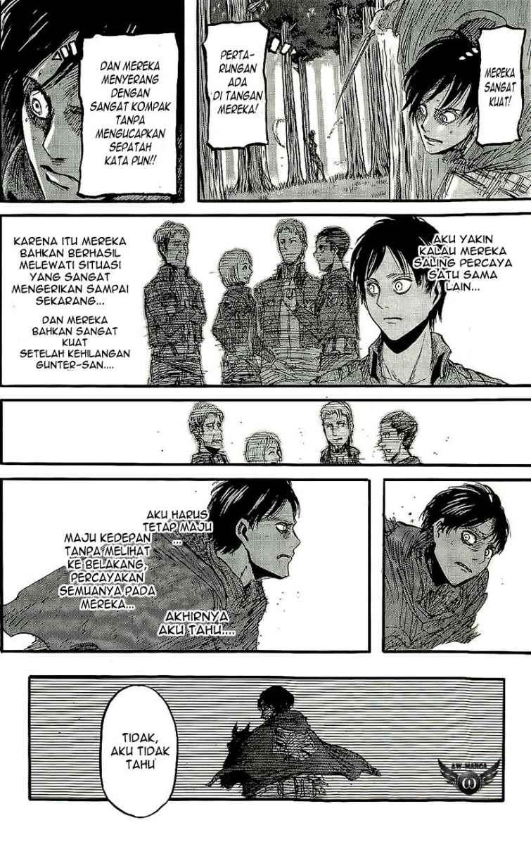 Shingeki no Kyojin — Chapter 28, halaman 34