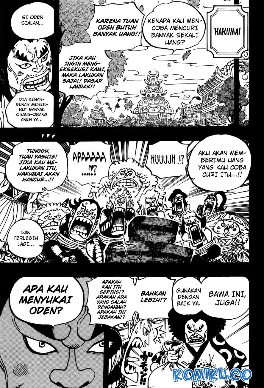 One Piece — Chapter 963, halaman 10