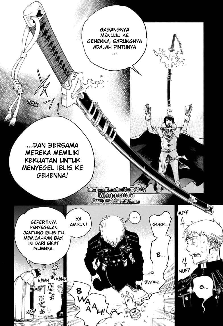 Ao no Exorcist — Chapter 116.2, halaman 17