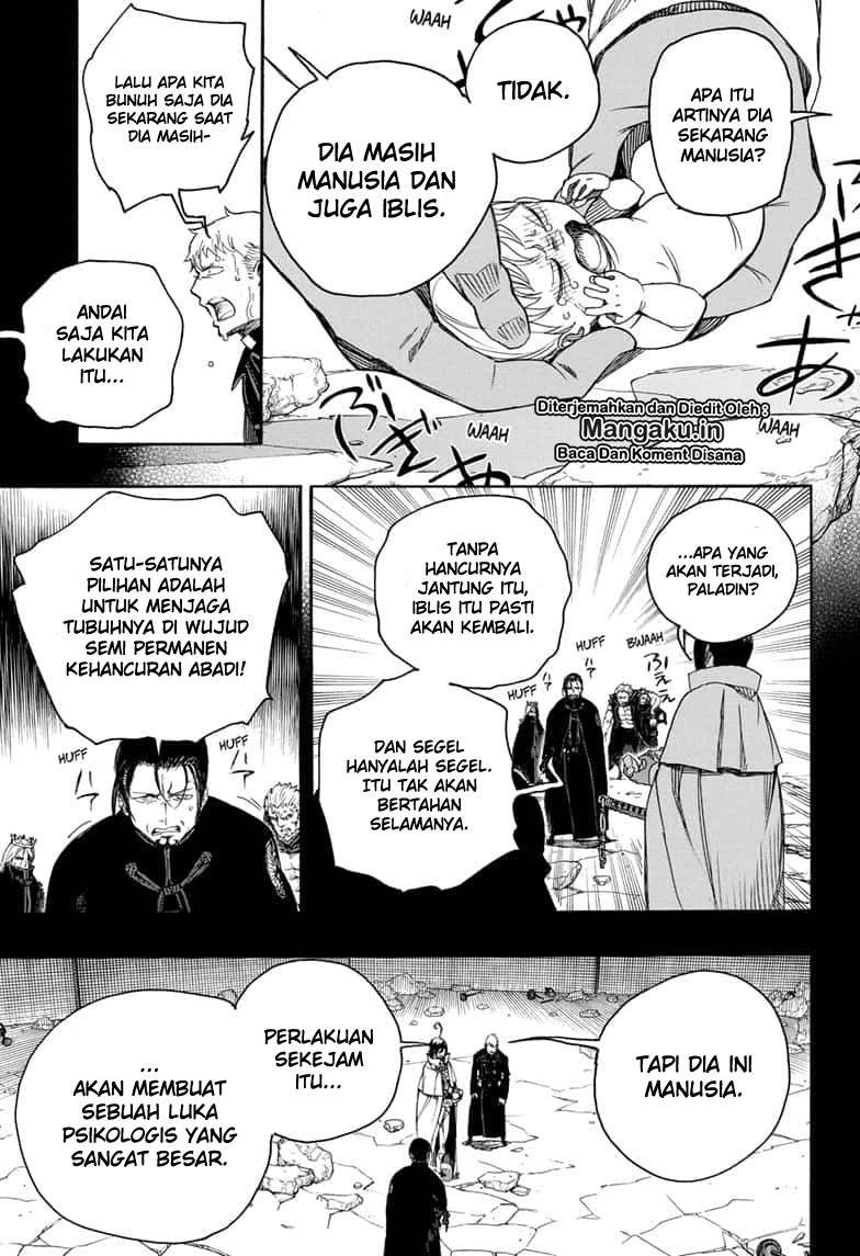 Ao no Exorcist — Chapter 116.2, halaman 18