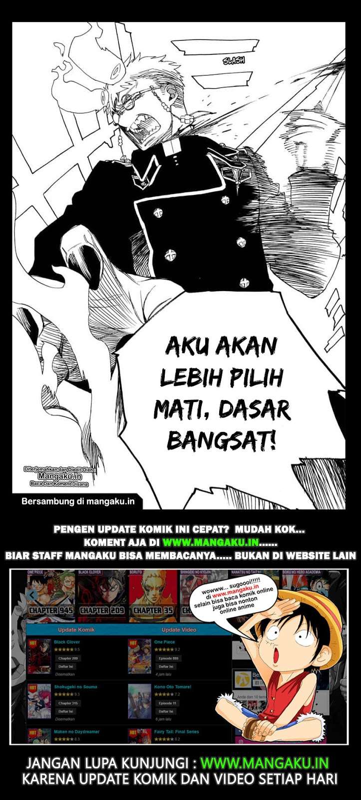 Ao no Exorcist — Chapter 116.2, halaman 36